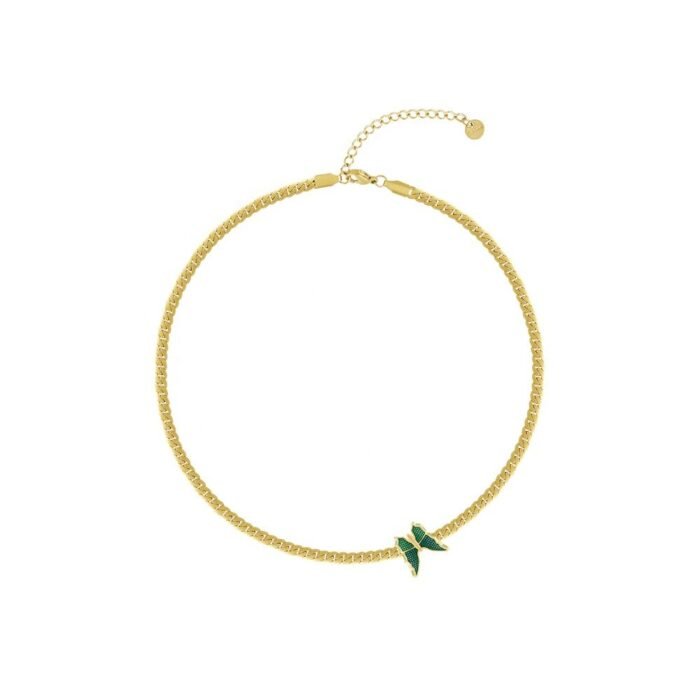 Butterfly Choker Necklace - Image 1