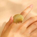 Fern Shell Ring - Image 2