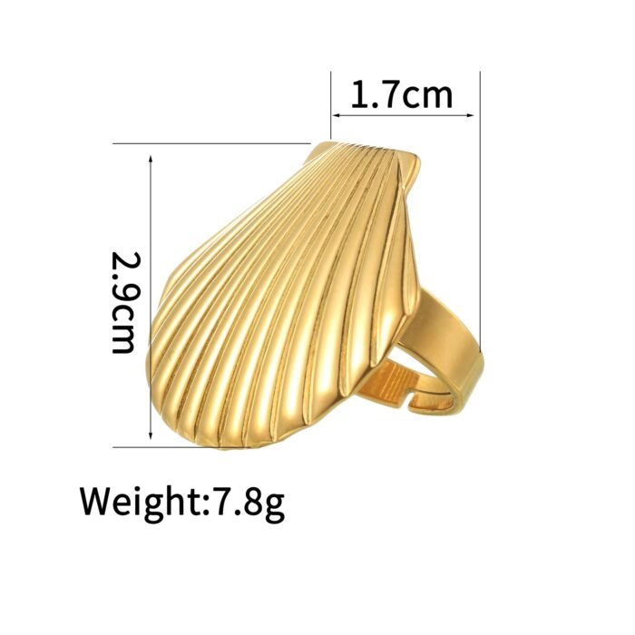 Fern Shell Ring - Image 4