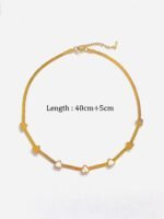 Alba Pearl Love Necklace - Image 4