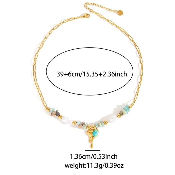 Blue Orbit Necklace - Image 4