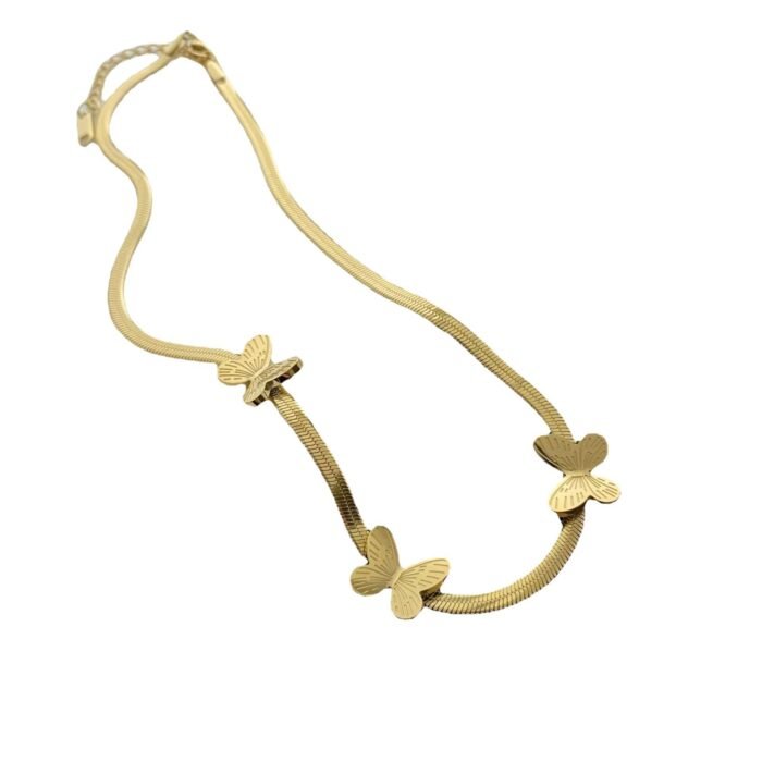 Cleo Butterfly Necklace - Image 2