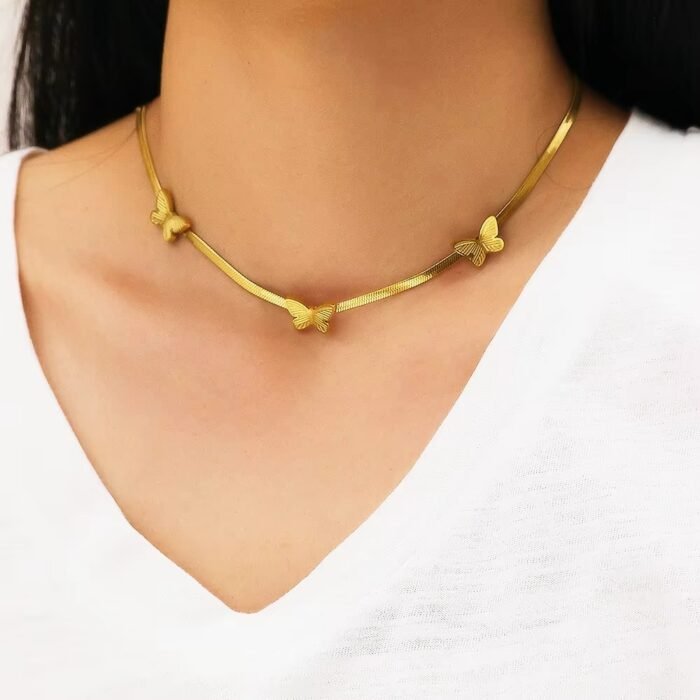 Cleo Butterfly Necklace - Image 7