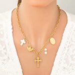 Cross of Charms Necklace - Image 2