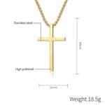 Divinia Cross Necklace - Image 4