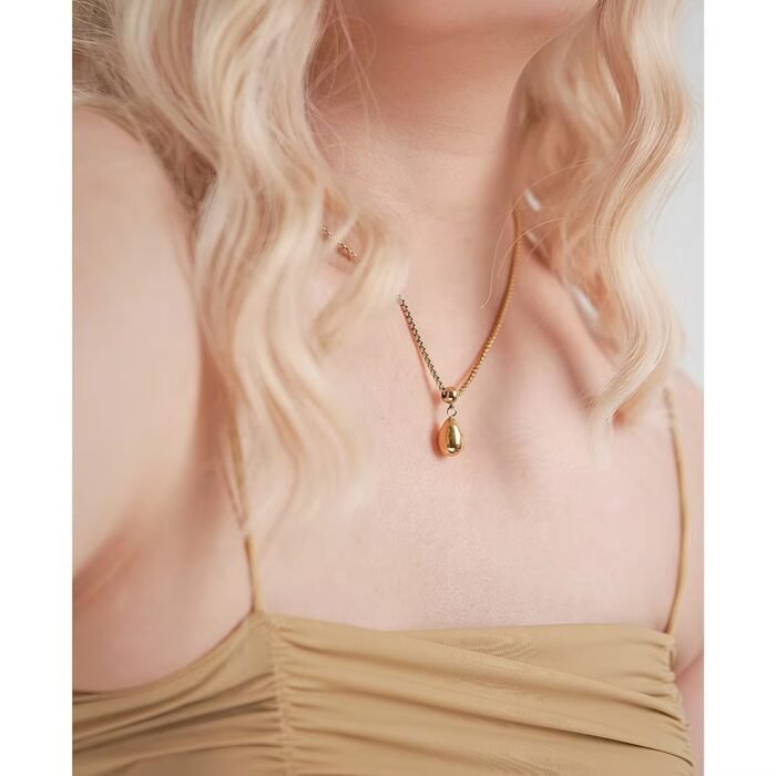 Silken Tear Necklace - Image 2
