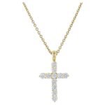 Stella Crystal Cross Necklace
