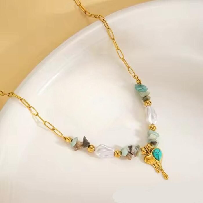 Blue Orbit Necklace - Image 3