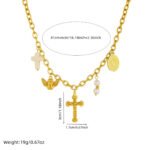 Cross of Charms Necklace - Image 6