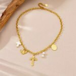 Cross of Charms Necklace - Image 3