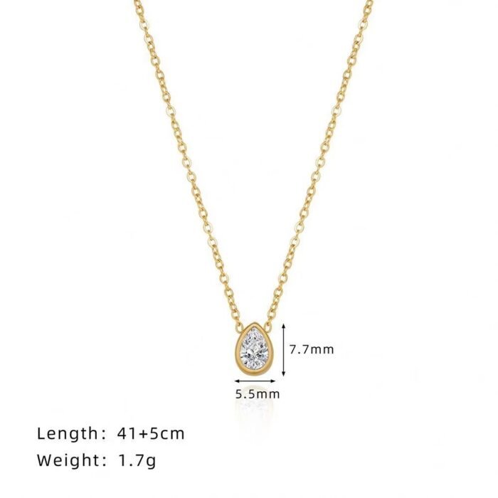 Teardrop Glow Necklace - Image 5
