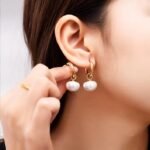 Dangle Pearl Huggies - Image 2