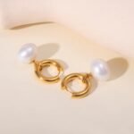 Dangle Pearl Huggies - Image 4