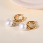 Dangle Pearl Huggies - Image 5
