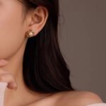 Flora Pearl Studs - Image 2