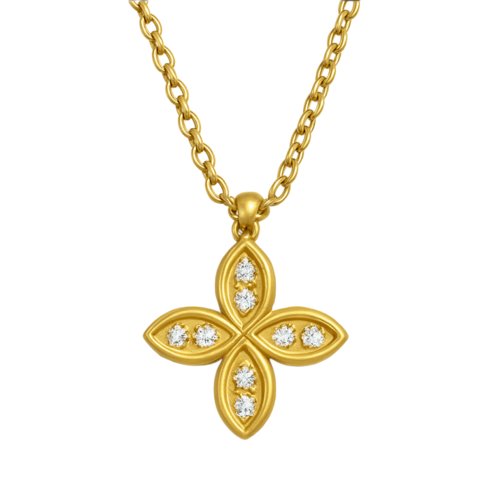 Fleur Stone Necklace - Image 1
