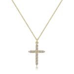 Stella Crystal Cross Necklace - Image 5