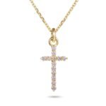 Stella Crystal Cross Necklace