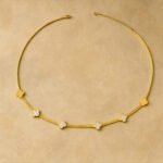 alba pearl love necklace(clover) – Gold Vermeil Necklace by Deaura