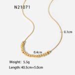 Sphere Charm Necklace - Image 5