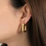 Linear Luxe Hoops - Image 2
