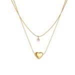 Elena Love Double Stack Necklace