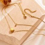 Elena Love Double Stack Necklace - Image 3