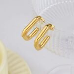 Linear Luxe Hoops - Image 3