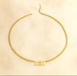 timeless 11:11 necklace – Gold Vermeil Necklace by Deaura