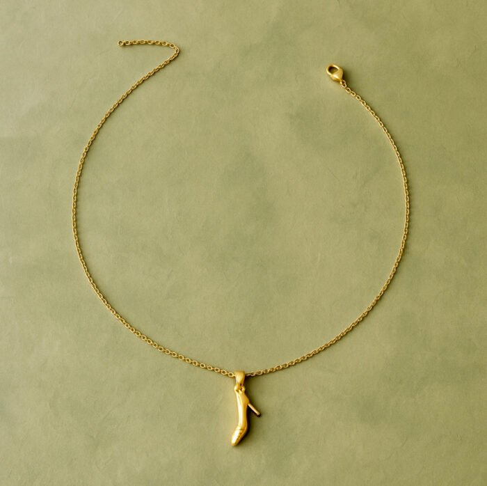 vera vogue necklace – Gold Vermeil Necklace by Deaura