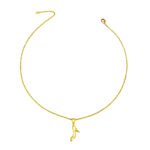 vera vogue necklace – Gold Vermeil Necklace by Deaura