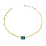 verde bold necklace – Gold Vermeil Necklace by Deaura