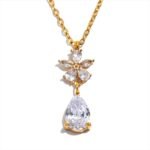Aurora Pear Necklace