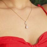 Aurora Pear Necklace - Image 2