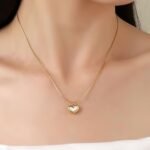 Celeste MOP Heart Necklace - Image 2