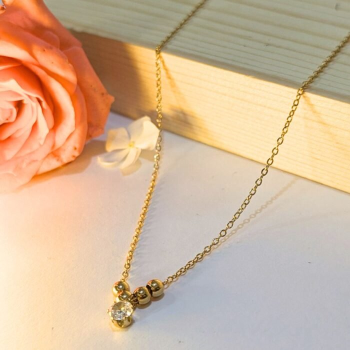 Lily Crystal Necklace - Image 4