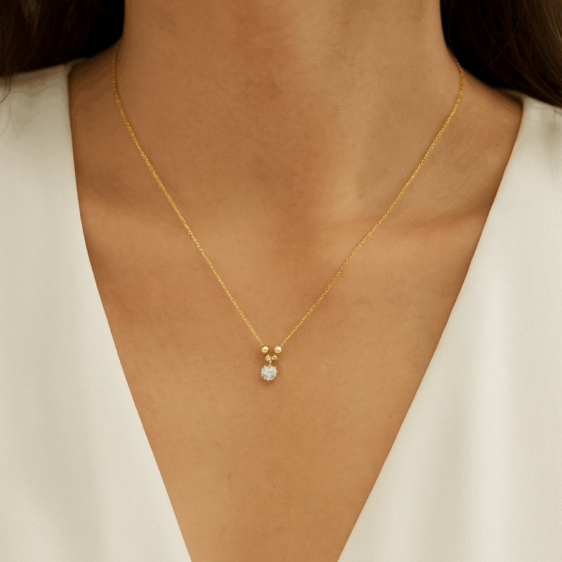 Lily Crystal Necklace 7 1