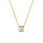 Lumime Solitaire Necklace