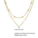 Lustra Duo Double Stack Necklace - Image 5