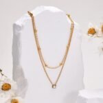 Lustra Duo Double Stack Necklace - Image 4