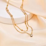 Lustra Duo Double Stack Necklace - Image 3