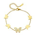 MOP Butterfly Bracelet