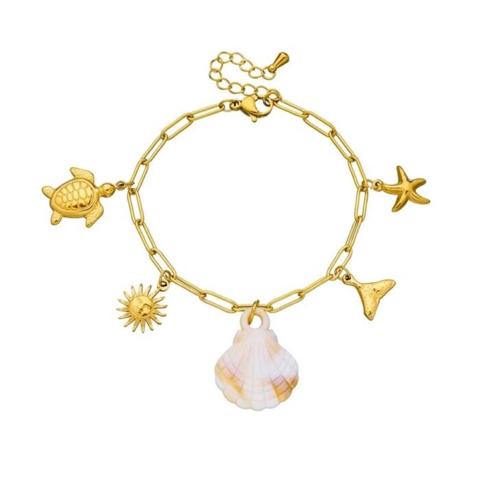Mermaid Charm Bracelet - Image 1