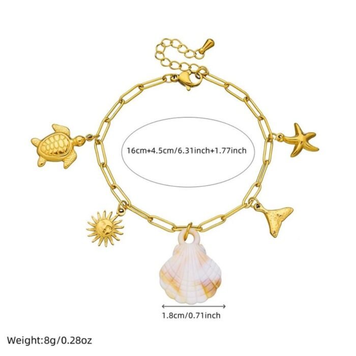Mermaid Charm Bracelet - Image 5