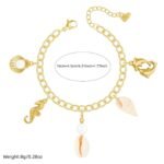 Sea Shell Charm Bracelet - Image 3
