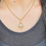 Solara Mother of Pearl Necklace - Image 2