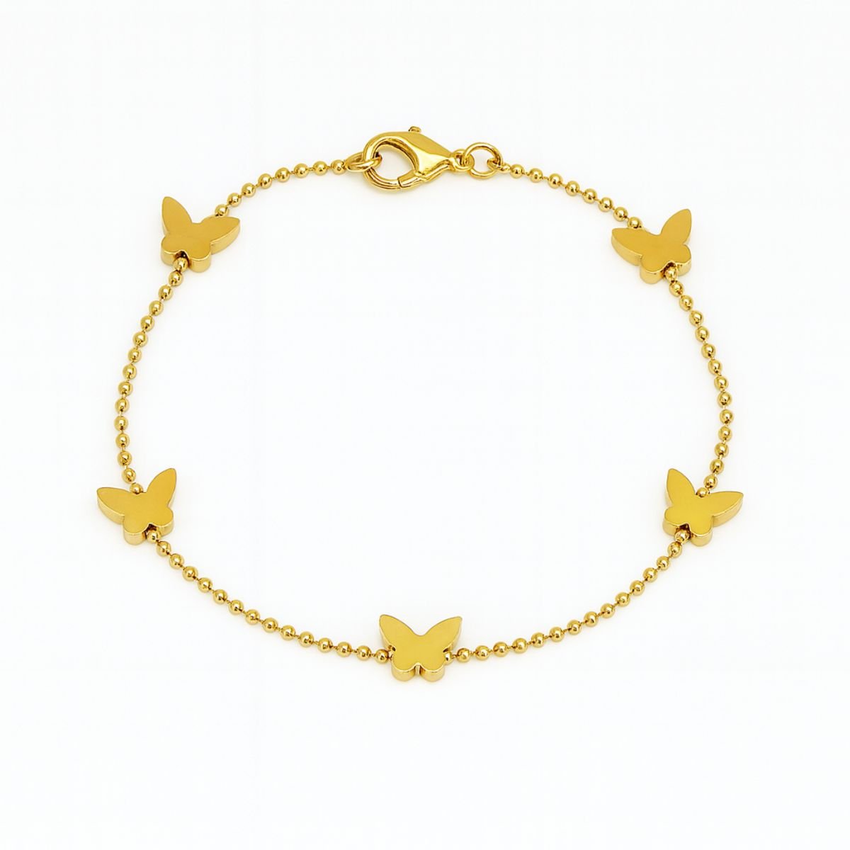 Tin Butterfly Bracelet (1) Tin Butterfly Bracelet - Image 1