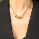 Trio Glow Double Stack Necklace - Image 2