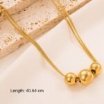 Trio Glow Double Stack Necklace - Image 7