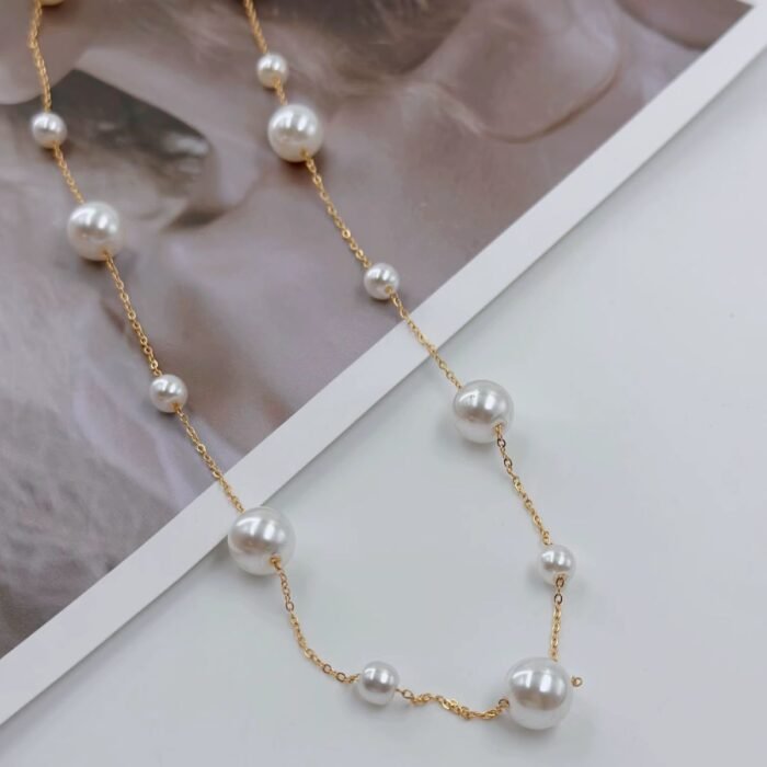 Evelisse Pearl Necklace - Image 3